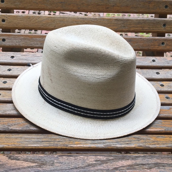 Legitimo FidePal Sahuayo short brim Mexican paper hat homburg style XL - Picture 3 of 16
